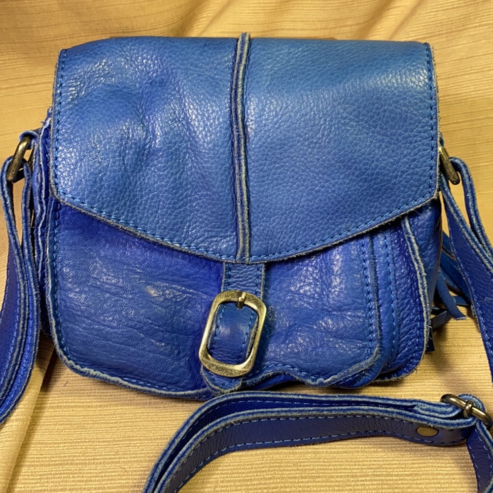 Cut N’Paste super soft leather crossbody mini bag - Picture 16 of 16